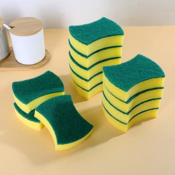 10/30pcs Polyester Cleaning Sponge, Daily Cleaning Sponge For Kitchen - Picture 7 of 8
